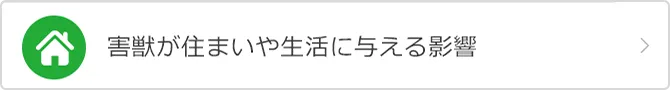 害獣が住まいや生活に与える影響