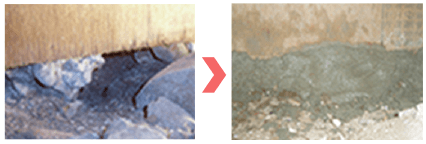 パテ封鎖イメージ